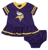 Baby Girls Minnesota Vikings Cheerleader Dress and Panty Set