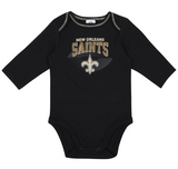 Baby Boys New Orleans Saints Long Sleeve Bodysuit, 2-pack¬†